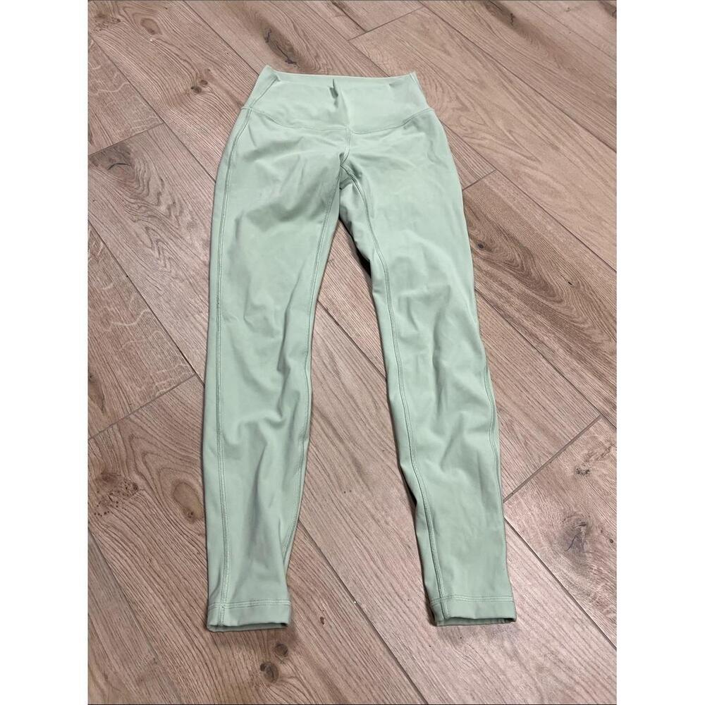 Lululemon Wunder Train High-Rise Tight 25" - Mint green